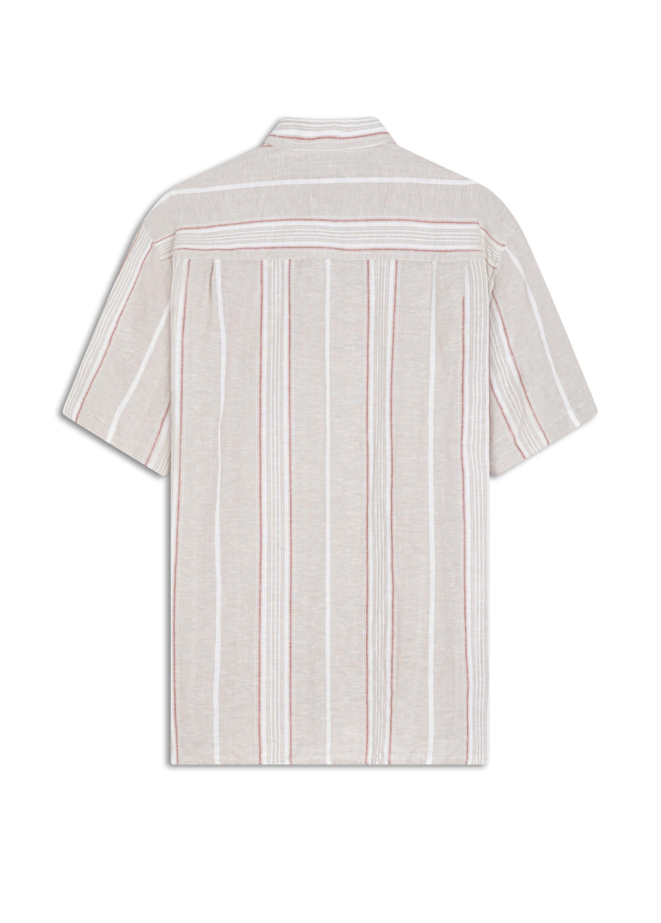 Camisa Linho  Blend Wilie Surf New Italian Areia
