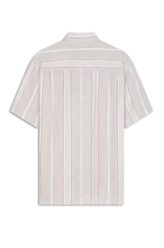 Camisa Linho  Blend Wilie Surf New Italian Areia