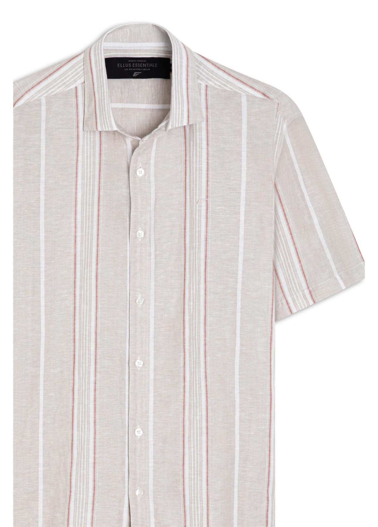 Camisa Linho  Blend Wilie Surf New Italian Areia