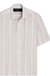 Camisa Linho  Blend Wilie Surf New Italian Areia