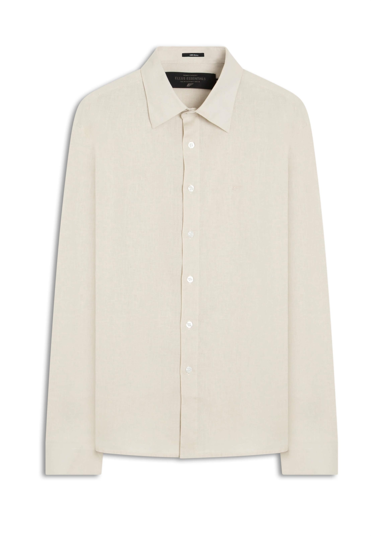 Camisa Linho Classic Anatomic Bege a Peça Pronta)
