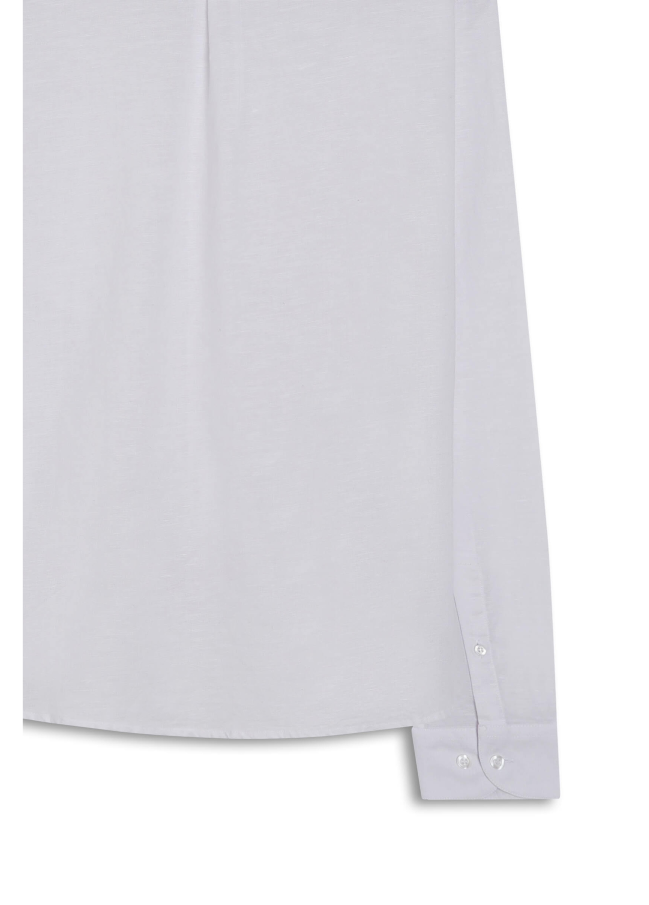Camisa Linho Classic Anatomic Cinza Claro Pronta)