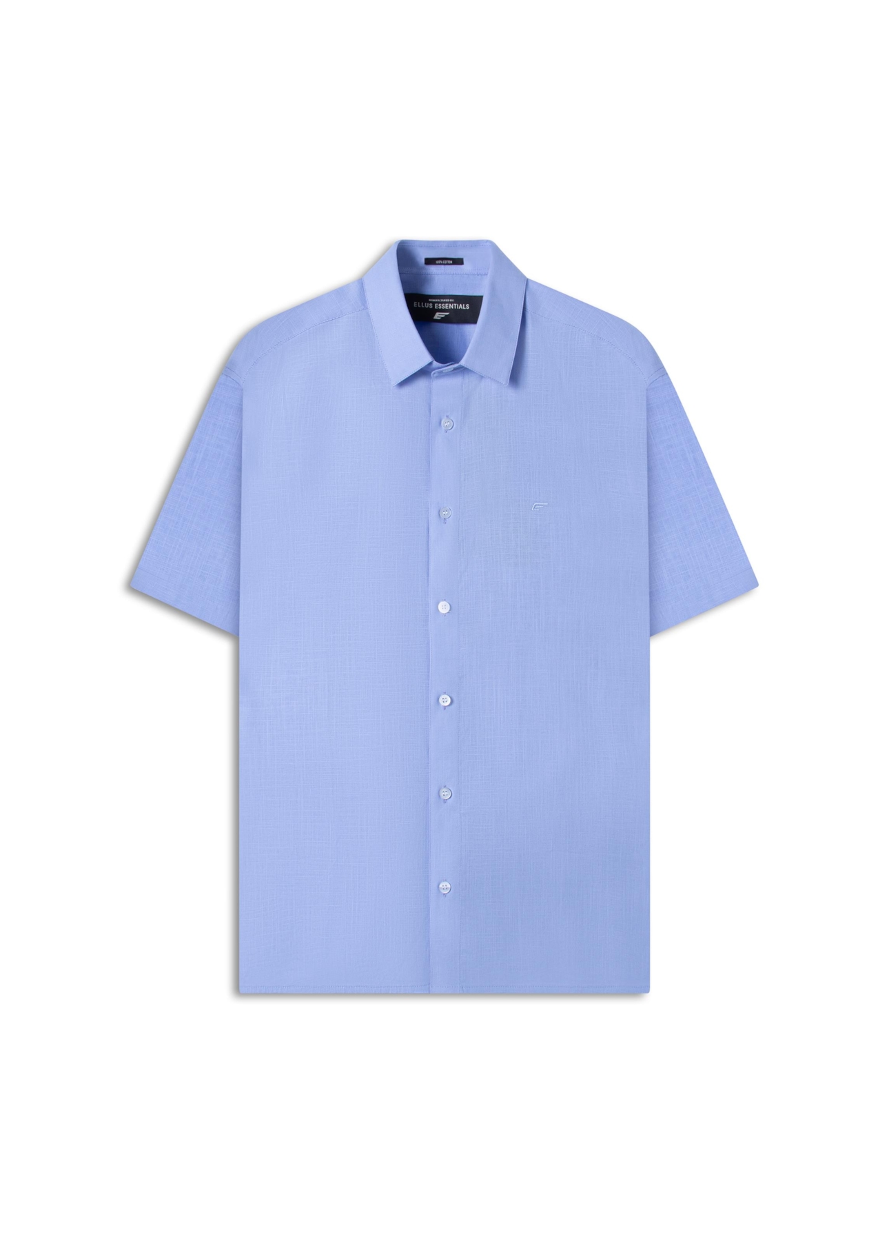 Camisa Linho Like Cintage Xangai Azul Claro