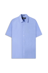 Camisa Linho Like Cintage Xangai Azul Claro