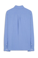 Camisa Linho Like Classic Azul Claro