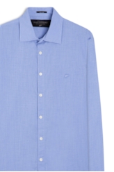 Camisa Linho Like Classic Azul Claro