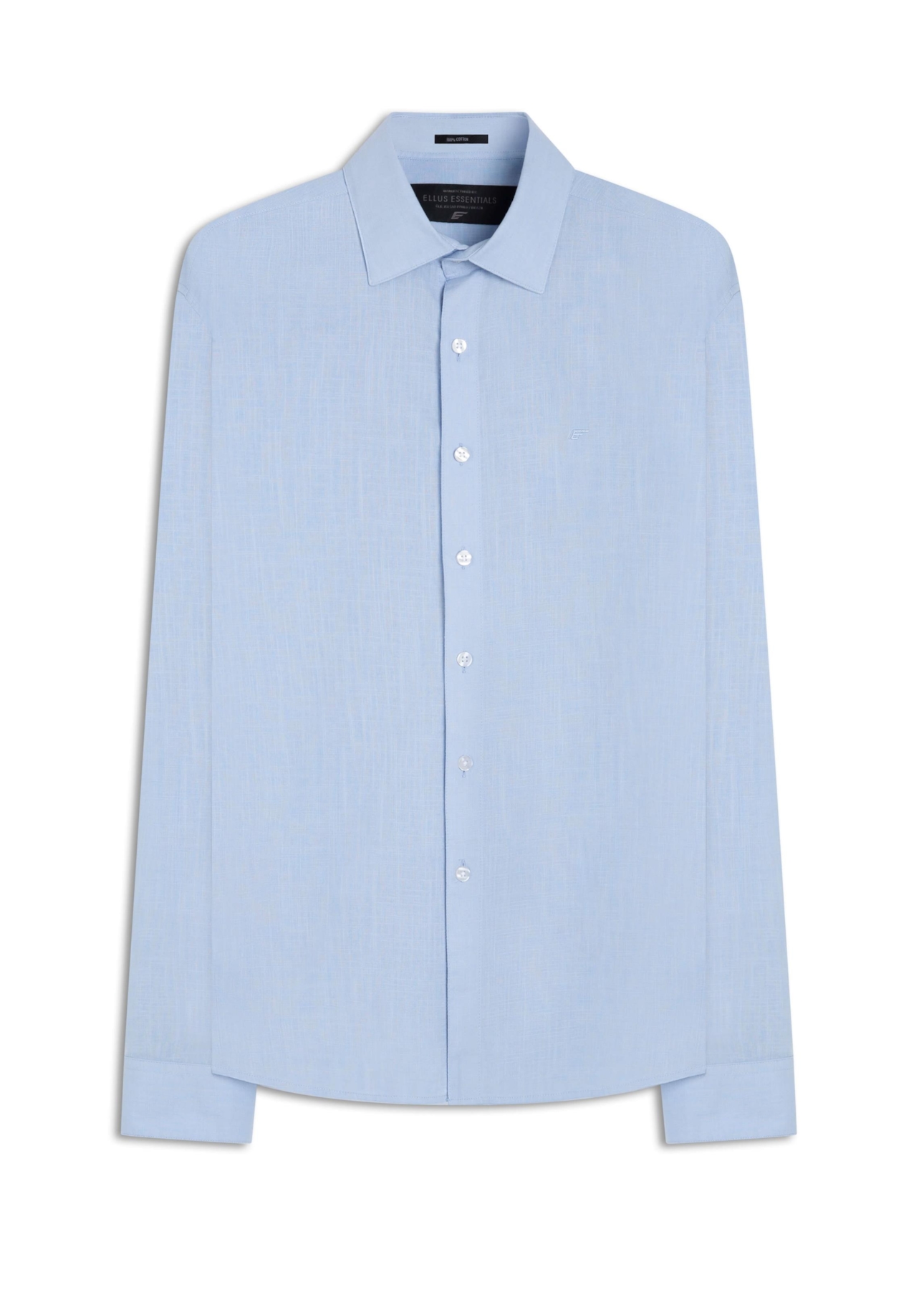 Camisa Linho Like Classic Italian Azul Claro
