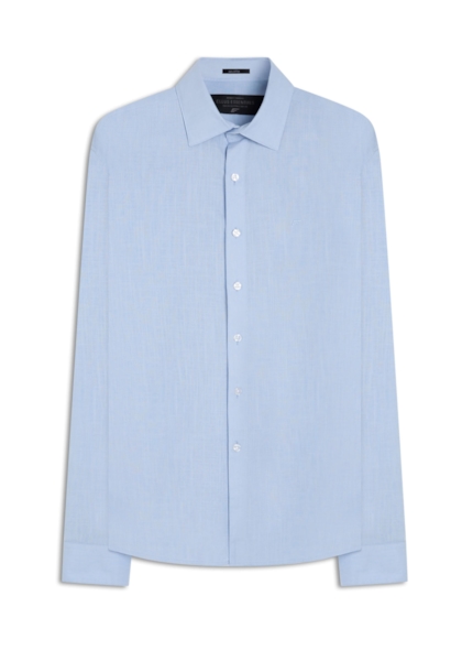 Camisa Linho Like Classic Italian Azul Claro