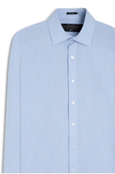 Camisa Linho Like Classic Italian Azul Claro