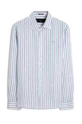 Camisa Linho Sea Class Italian Azul Bic