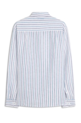 Camisa Linho Sea Class Italian Azul Bic