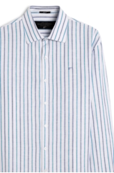 Camisa Linho Sea Class Italian Azul Bic