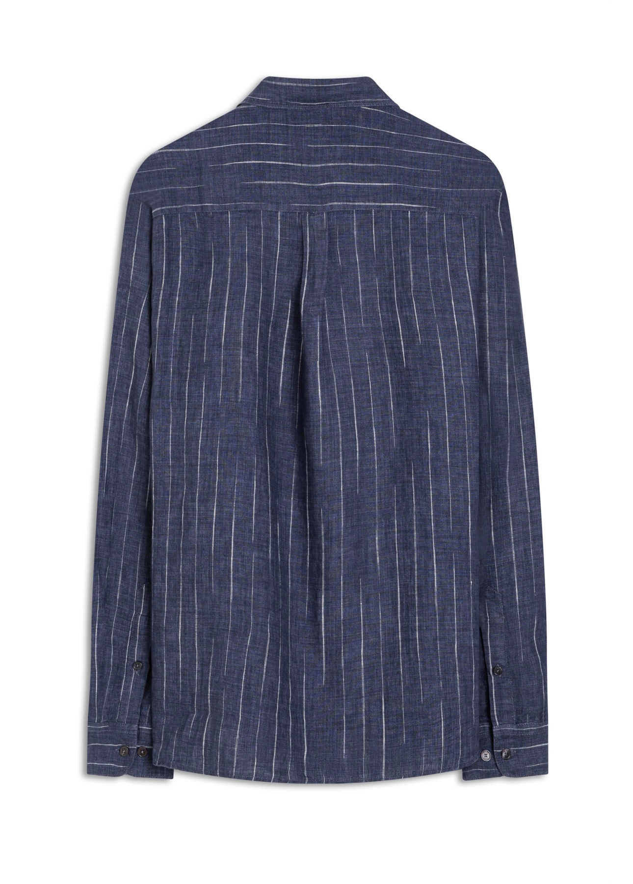 Camisa Linho Stripe Class Marinho
