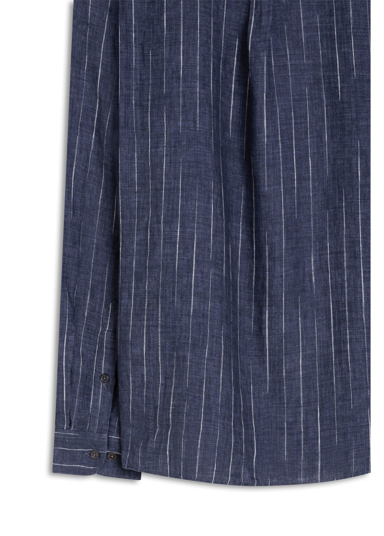 Camisa Linho Stripe Class Marinho
