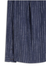 Camisa Linho Stripe Class Marinho