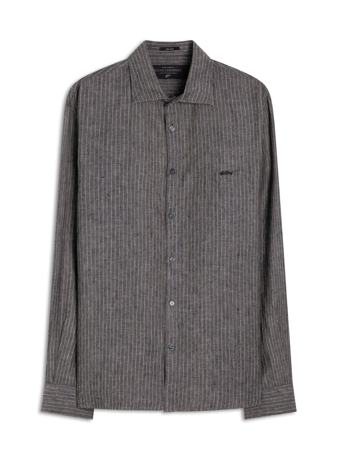 Camisa Linho Suli Stripes Grafite