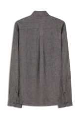 Camisa Linho Suli Stripes Grafite
