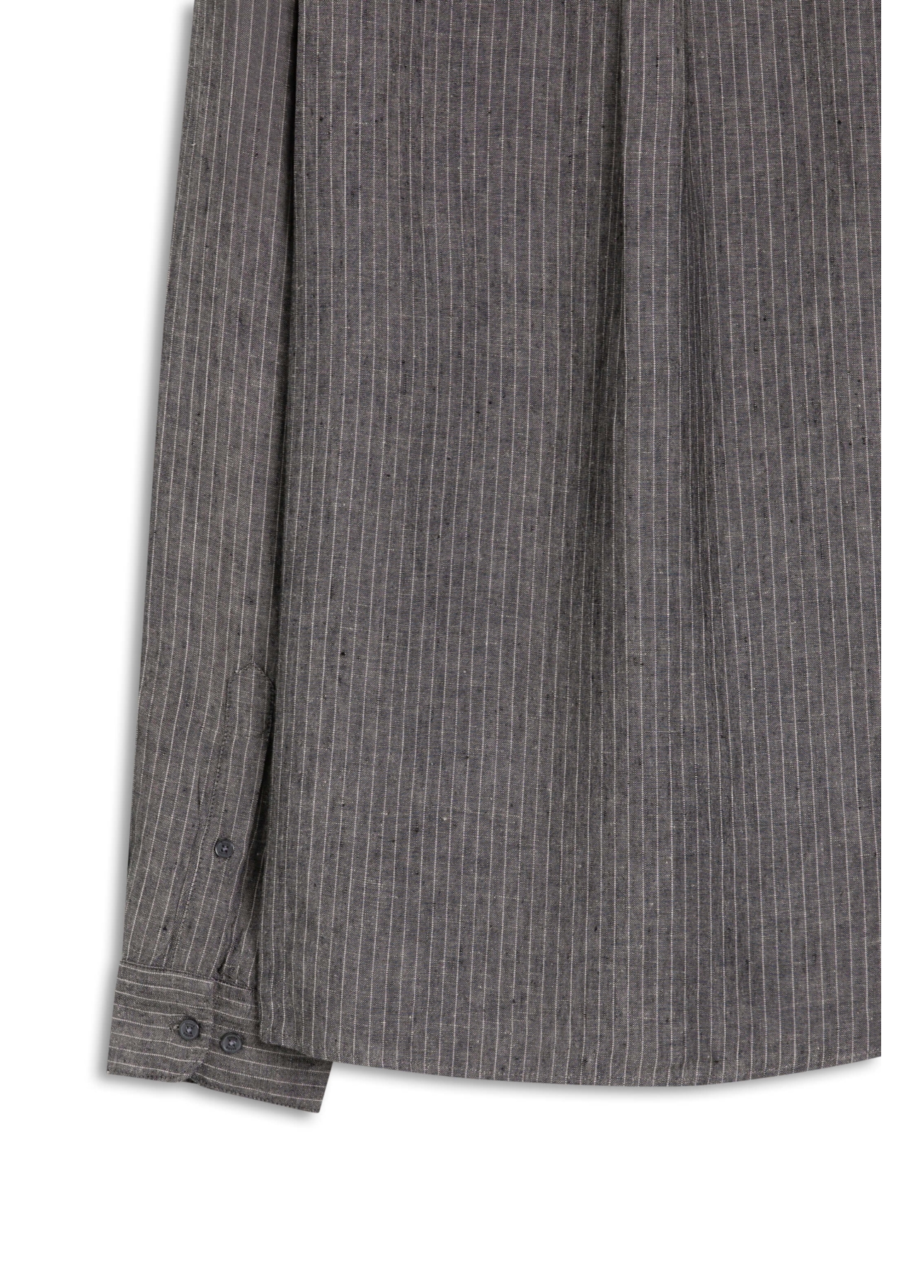 Camisa Linho Suli Stripes Grafite