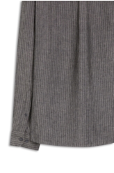 Camisa Linho Suli Stripes Grafite