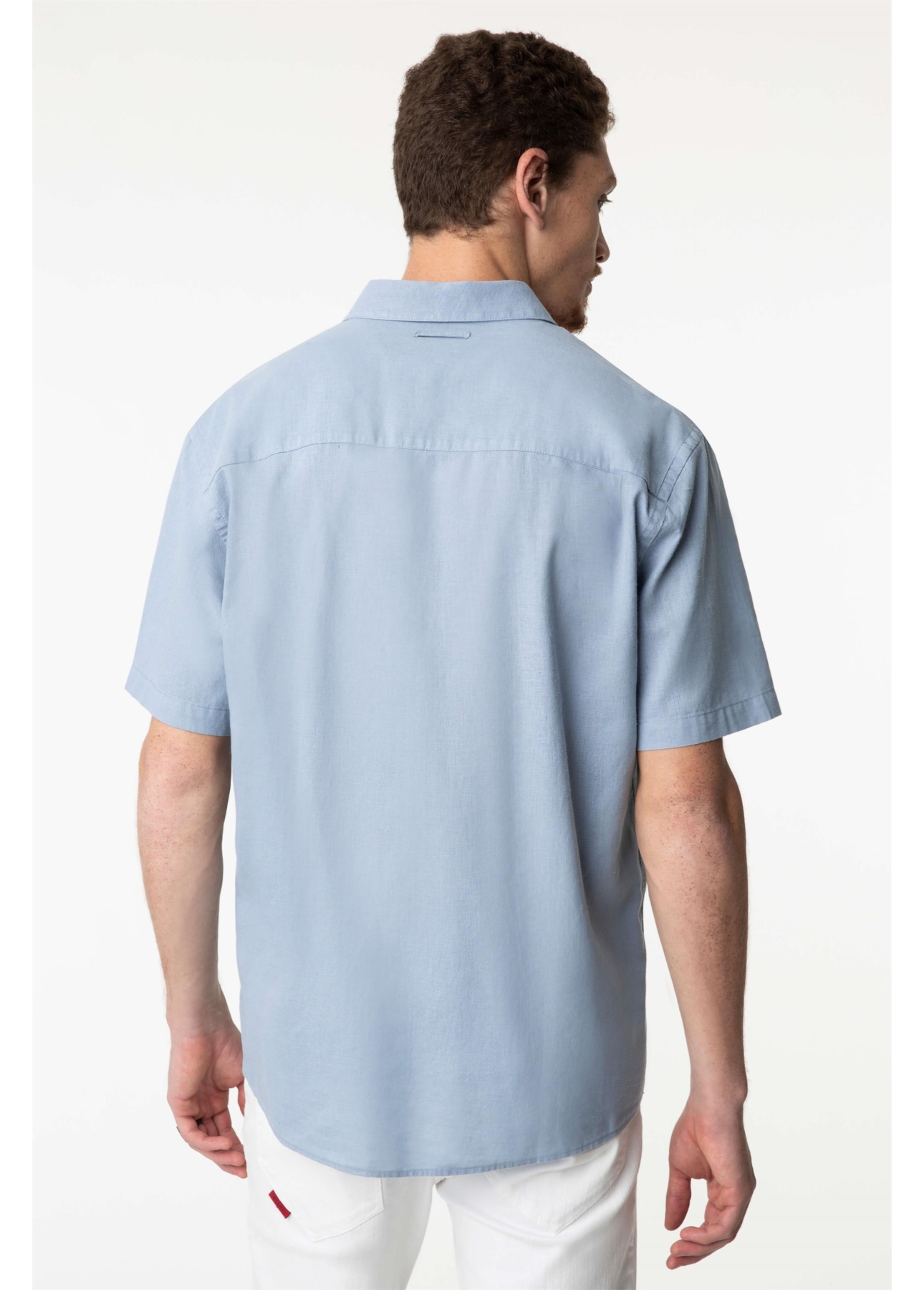 Camisa Linho Surf Anatomic Azul Claro