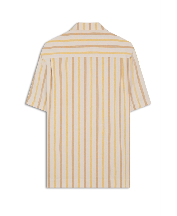 Camisa Linho  Visco Stinson American Caqui