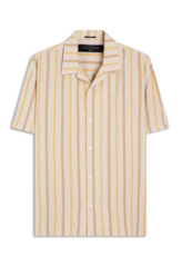 Camisa Linho  Visco Stinson American Caqui