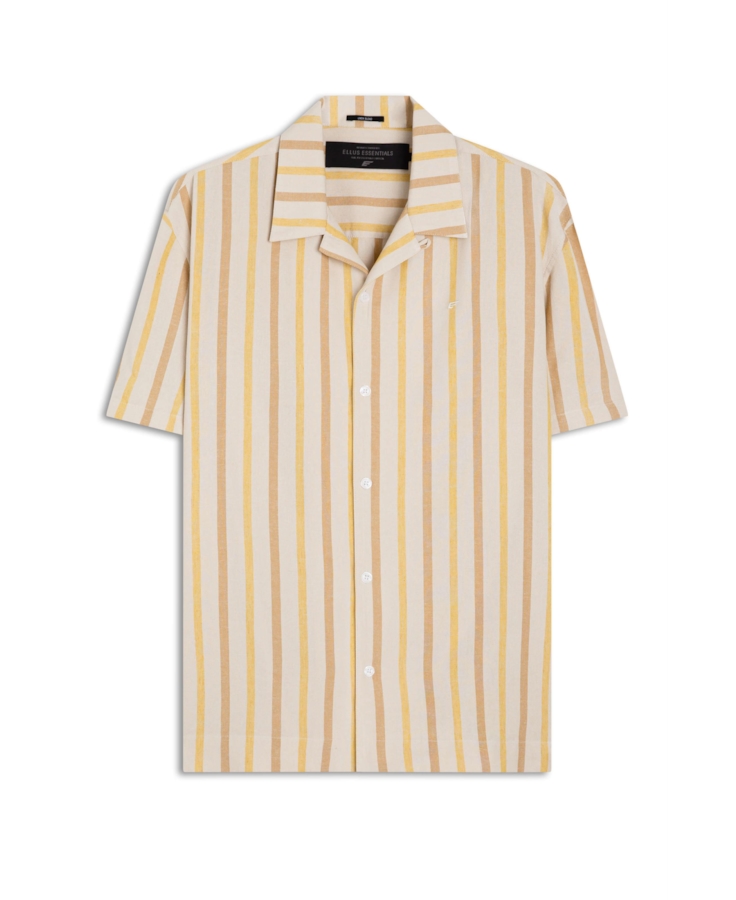 Camisa Linho  Visco Stinson American Caqui