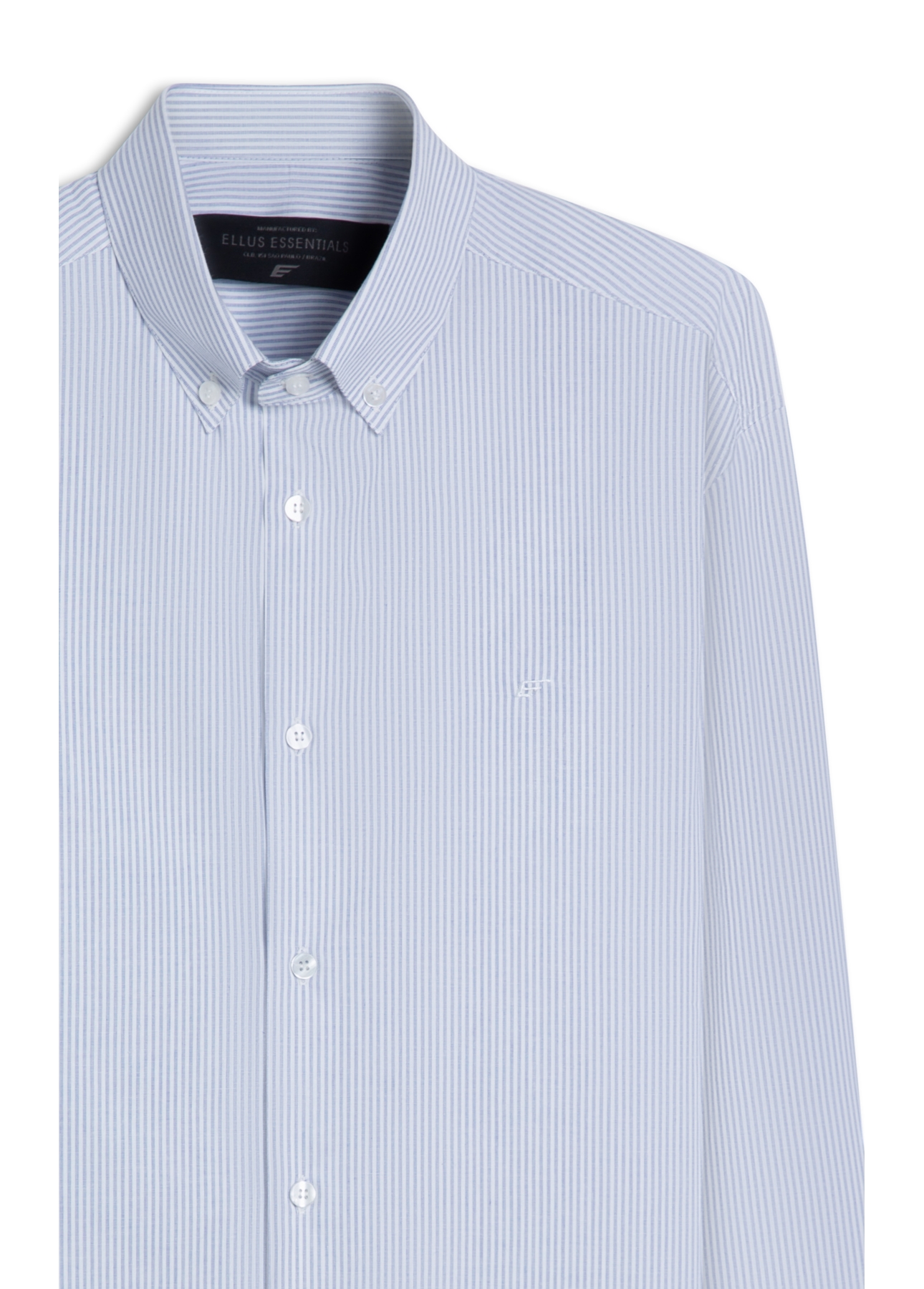 Camisa Listra Monza Slim Button Down Azul Claro