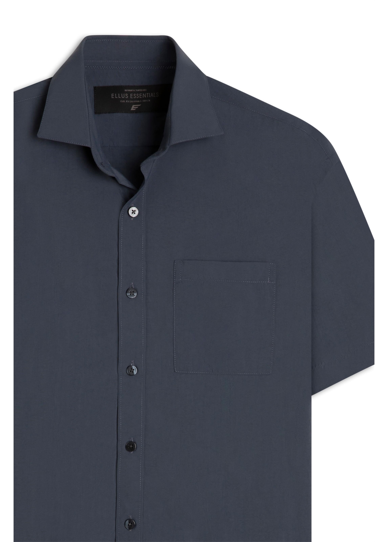 Camisa Loose New Italian Cinza