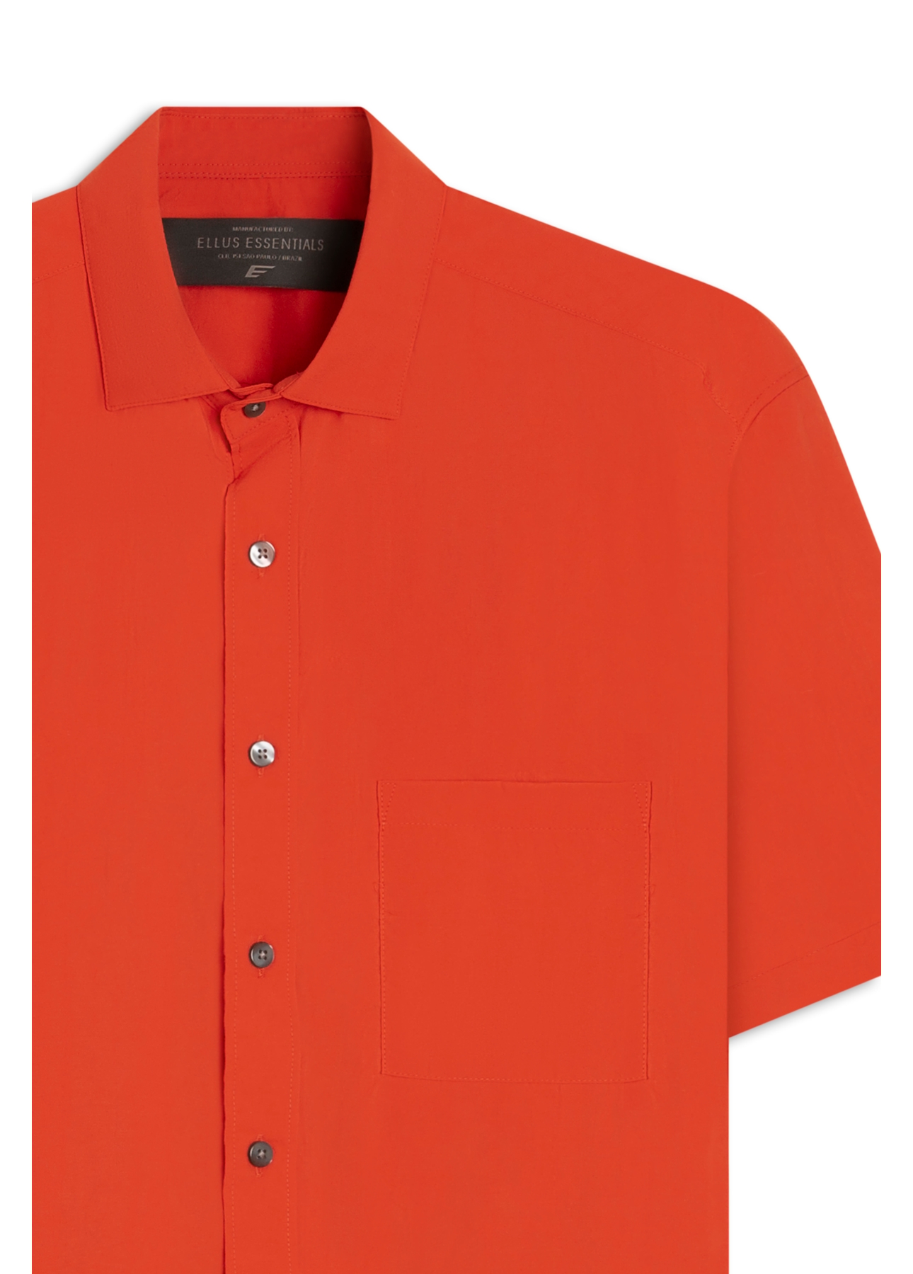 Camisa Loose New Italian Laranja