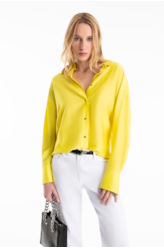 Camisa Maite Alca Buttons Lemon