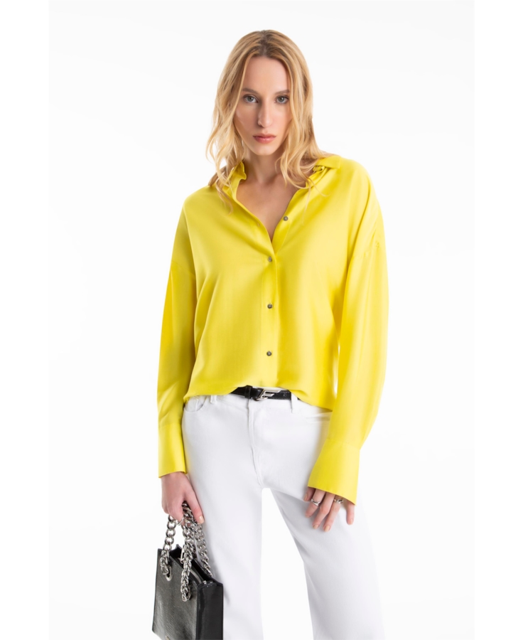 Camisa Maite Alca Buttons Lemon