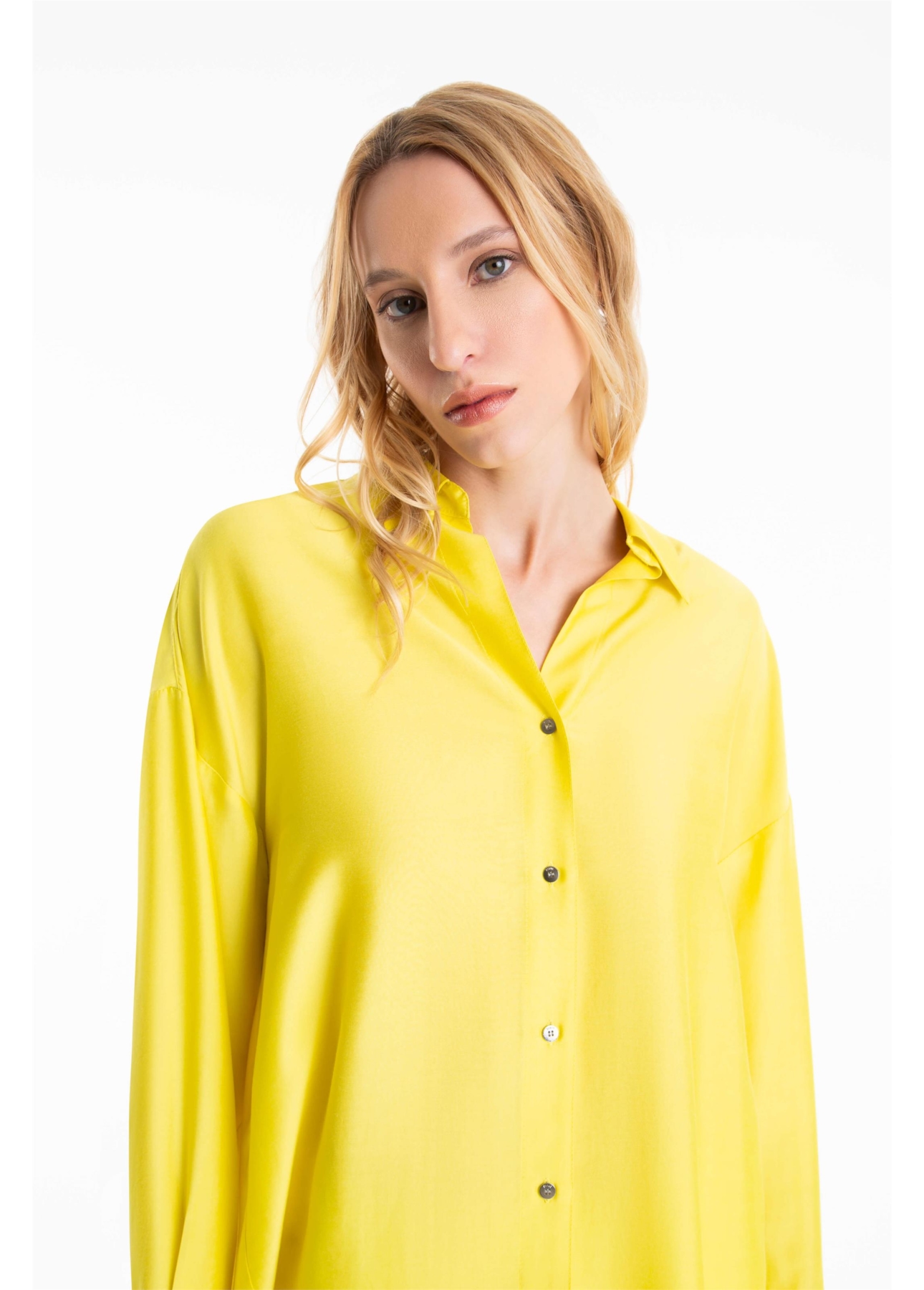 Camisa Maite Alca Buttons Lemon