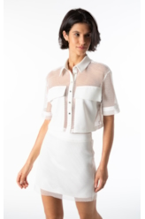 Camisa Mesh Petit Branco