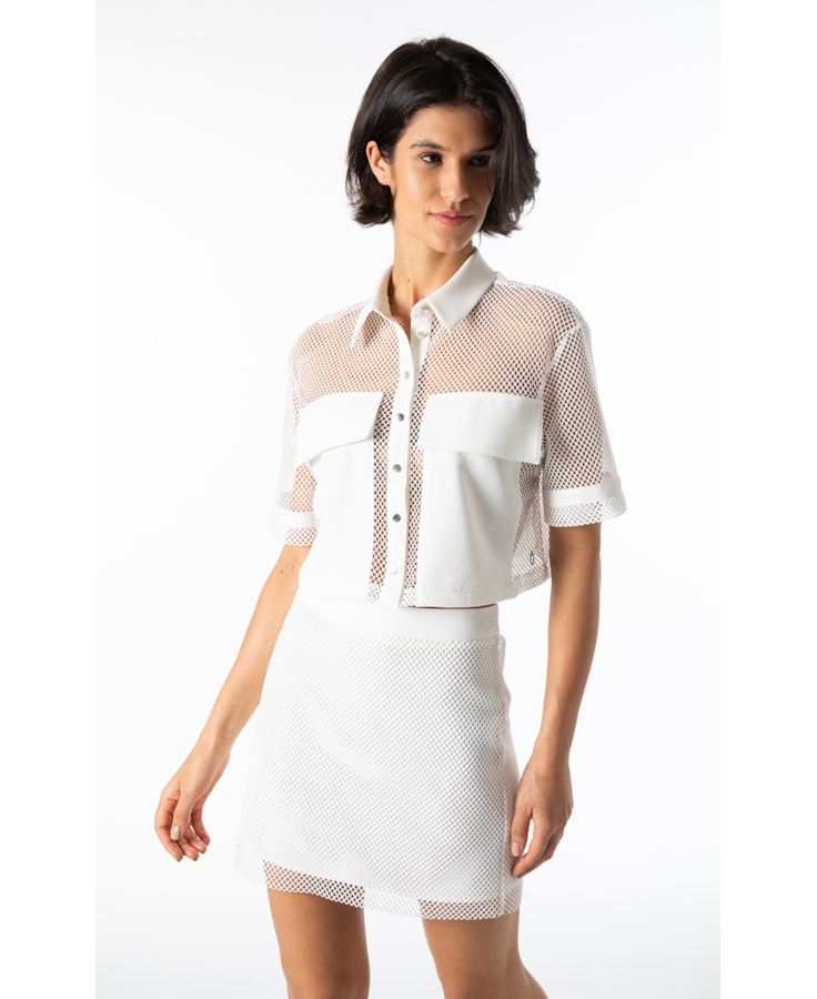 Camisa Mesh Petit Branco