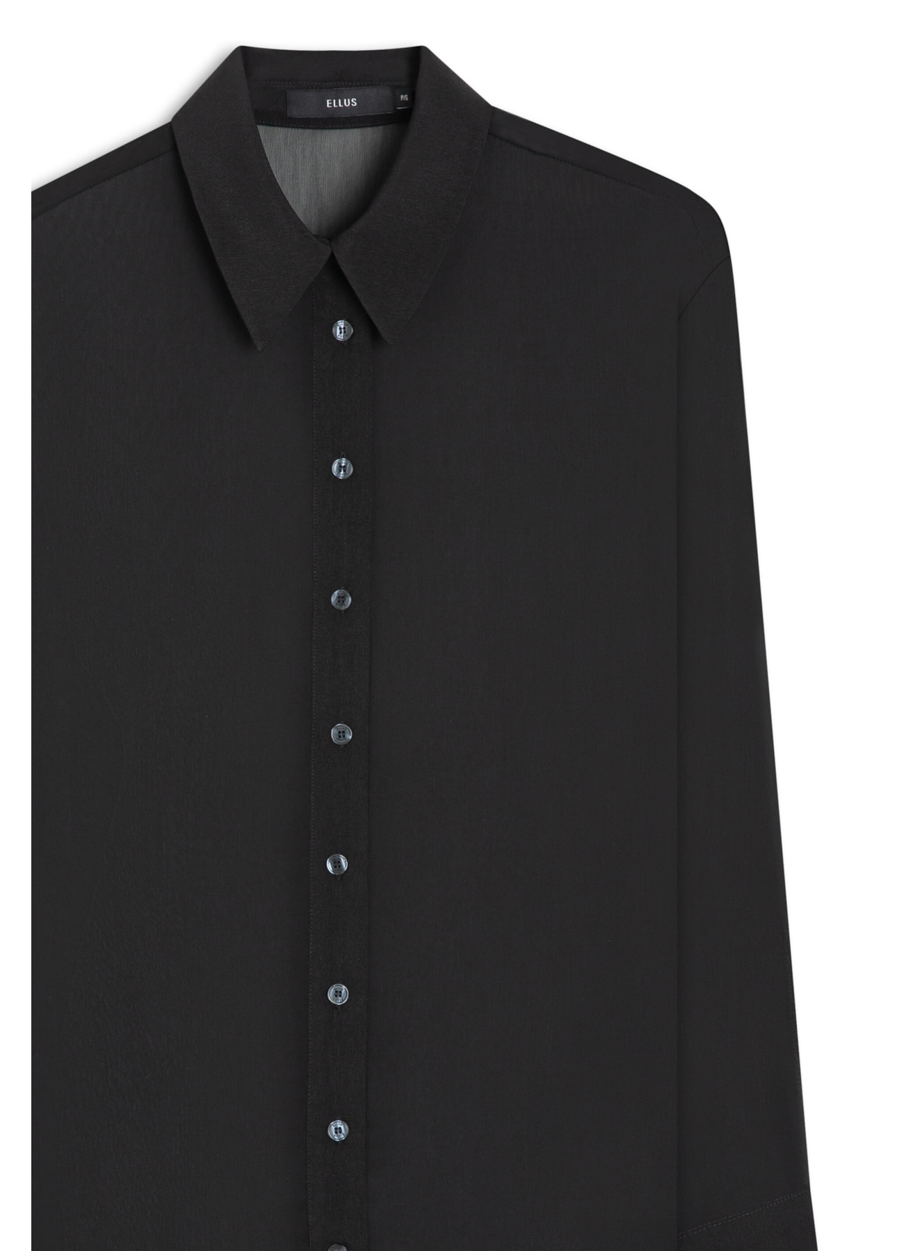 Camisa Microchiffon Classic Preto