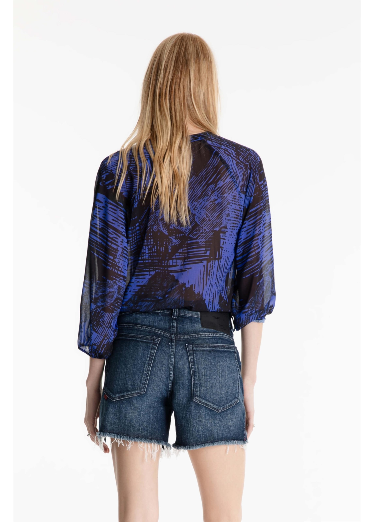 Camisa Microchiffon Printed Over Padrao 4
