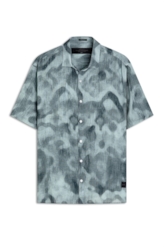 Camisa Modal Blend Ikat Mountain Cinza