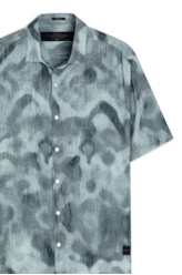 Camisa Modal Blend Ikat Mountain Cinza