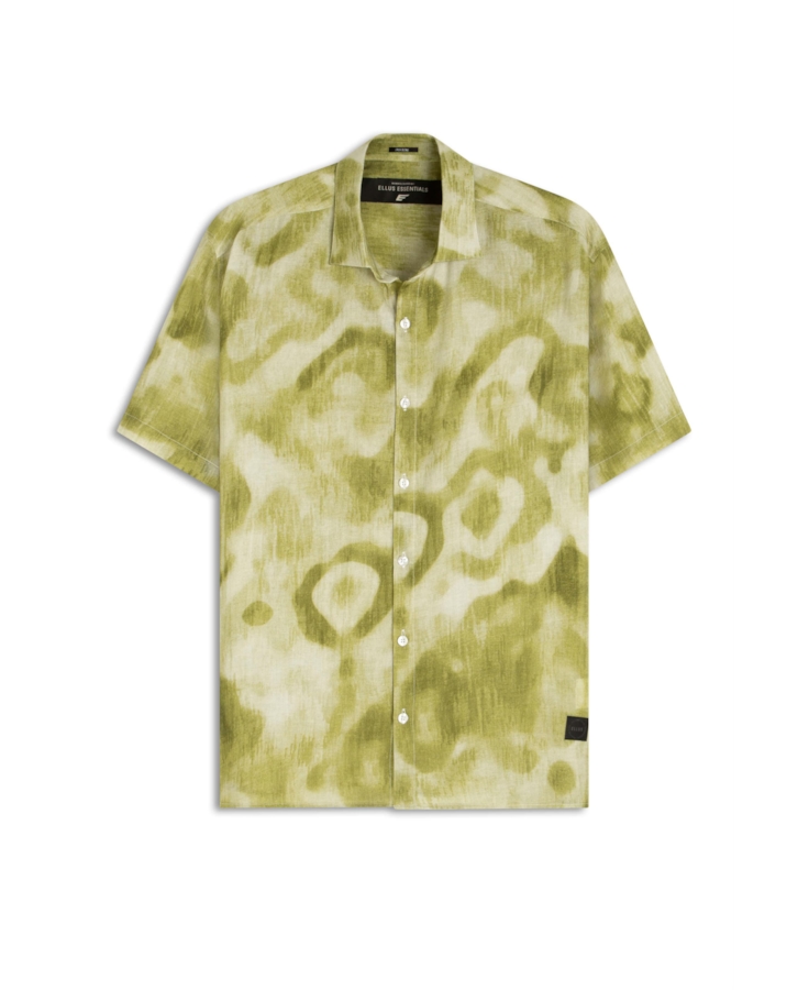 Camisa Modal Blend Ikat Mountain Verde