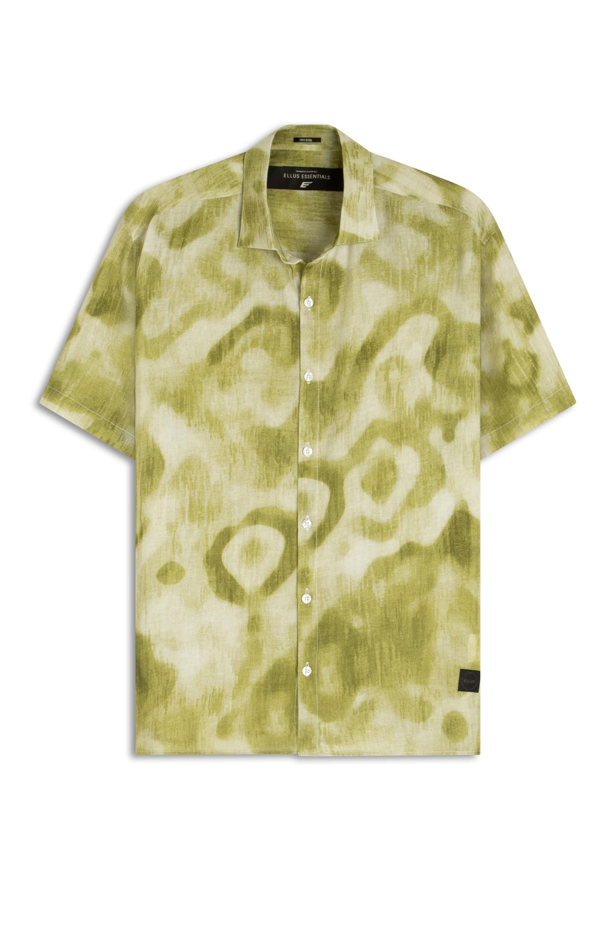 Camisa Modal Blend Ikat Mountain Verde