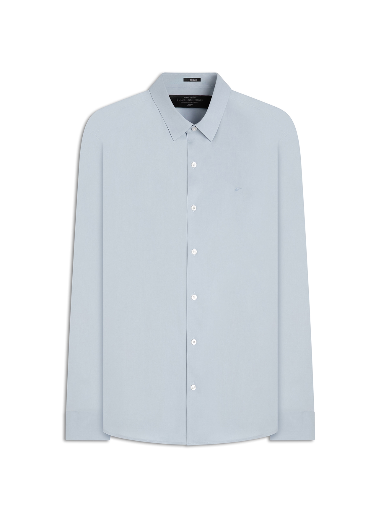 Camisa  Modal Slim Azul Claro