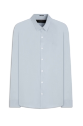 Camisa  Modal Slim Azul Claro
