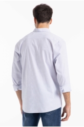 Camisa  Modal Slim Azul Claro