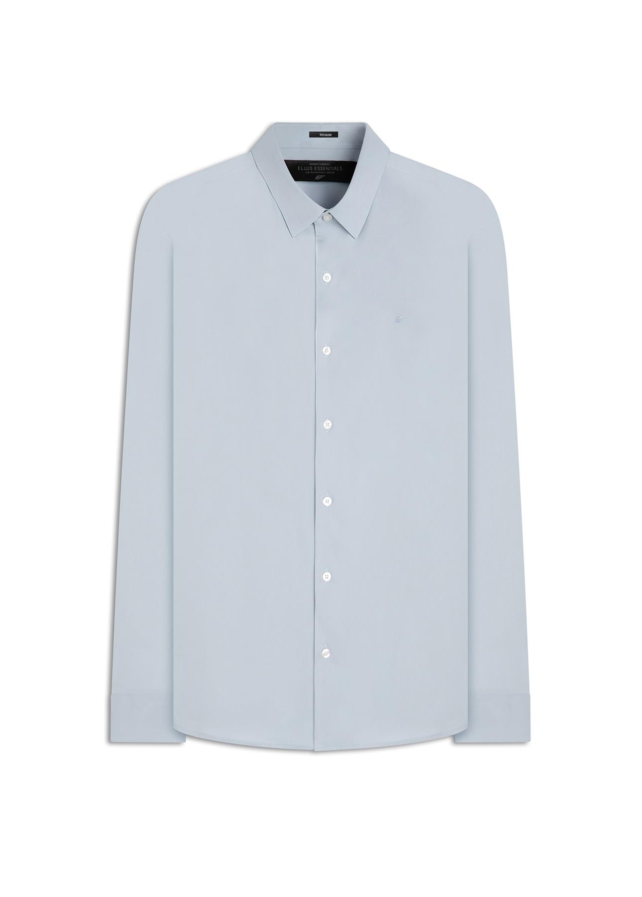 Camisa  Modal Slim Azul Claro