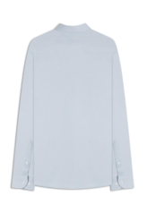 Camisa  Modal Slim Azul Claro