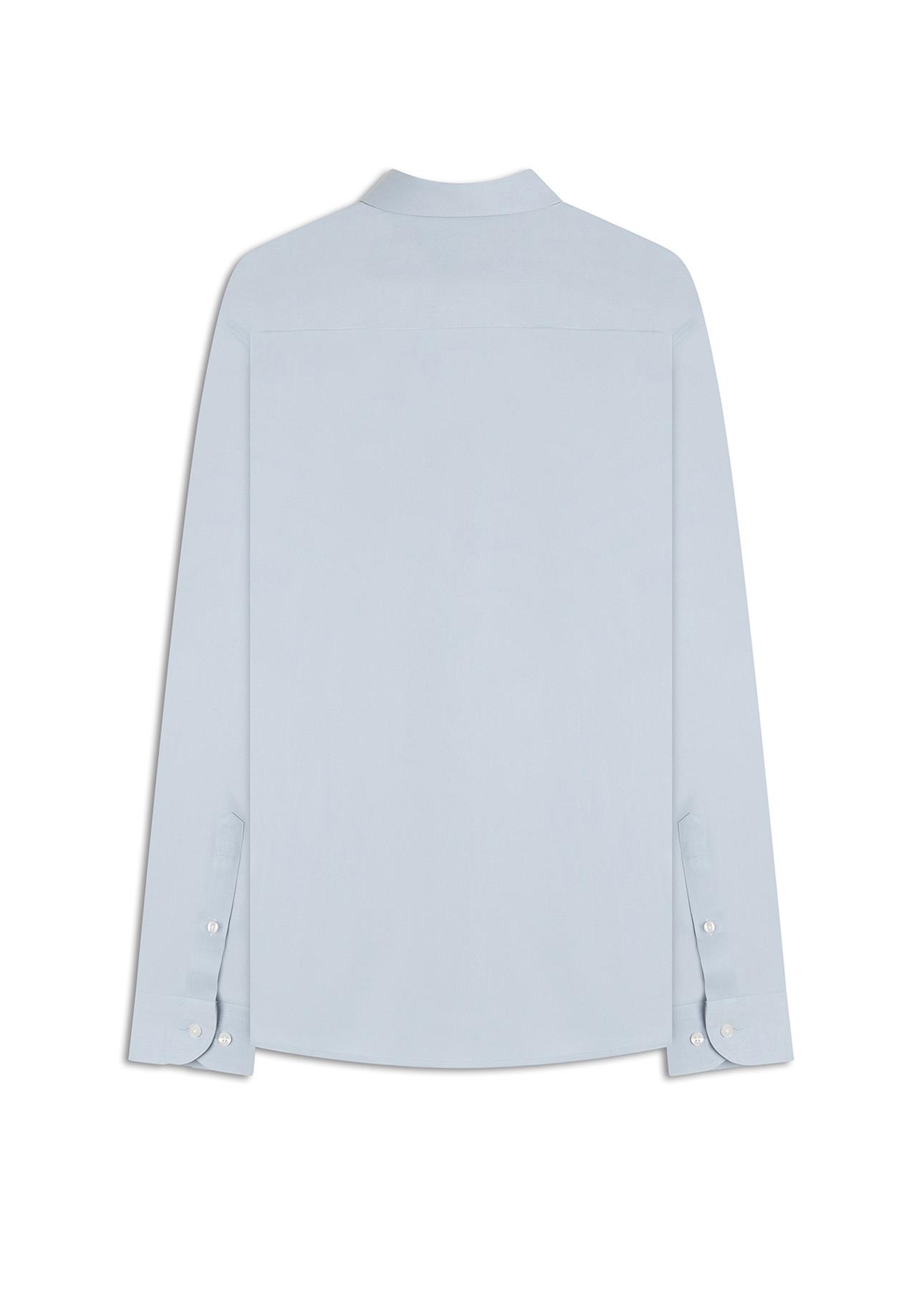 Camisa  Modal Slim Azul Claro