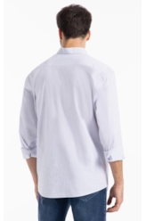 Camisa  Modal Slim Azul Claro