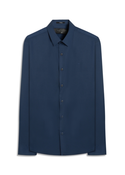 Camisa  Modal Slim Marinho