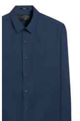 Camisa  Modal Slim Marinho